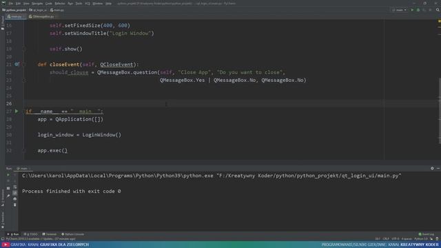 Aplikacja Okienkowa - Jak zrobić interfejs graficzny w Pythonie z modułem PySide смотреть онлайн