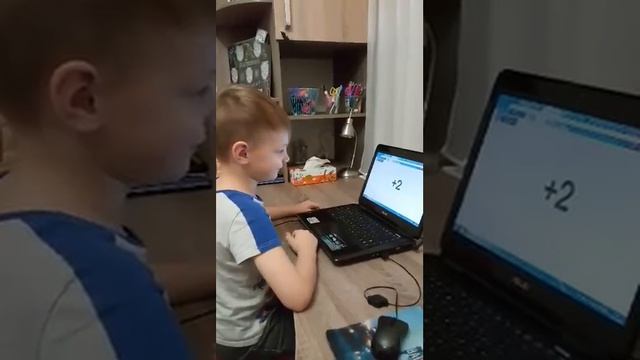 Назар, 6 лет, ментальная арифметика Амакидс, режим Турбо