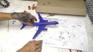 ✈ Сборная Модель Самолета Ту-204-100С Почта России. Полная Сборка и Обзор от Кери.
