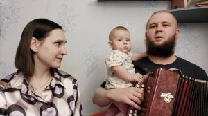 Девичья песня "Чубчик кучерявый" от семьи Пушкиных