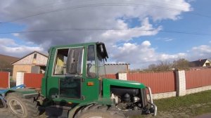 Обзор, Трактор самодельный переломка/ Homemade mini tractor