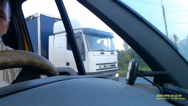 Не грамотный развод ИДПС на весовом контроле М5-Урал. Самарская облась.