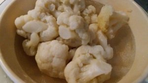 Цветная капуста в  панировке