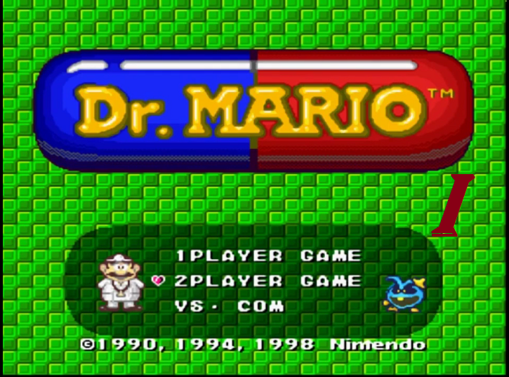 [SNES] Dr. Mario - Part 1. Level 1-5