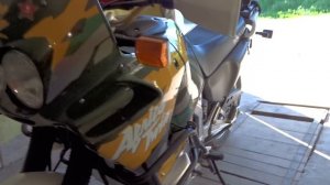 HONDA AFRICA TWIN 750 видео первое