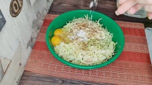 Капустные маффины. Вкуснее, чем оладьи и котлеты с капусты.