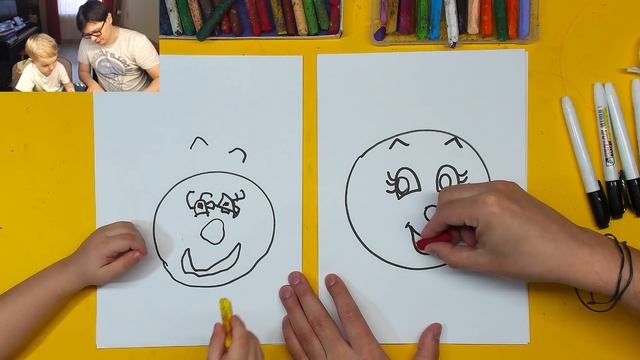 Колобок из СКАЗКИ рисуем с Павликом смотреть онлайн