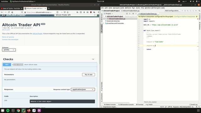How To Fetch Crypto Prices With Python Tutorial (It's easier than you think!) смотреть онлайн