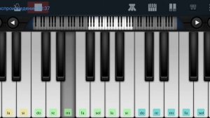 ,, Один раз в год сады цветут" Анна Герман Perfect Piano tutorial на пианино одним пальцем