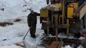 Бурение скважины внутри дома