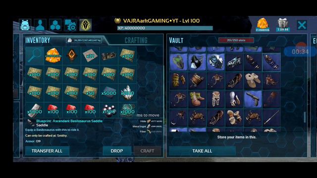 ARK MOBILE MOD APK TUTORIAL VIDEO VERSION 2.0.28 [ FREE GOD CONSOLE+PRIMAL PASS ] SOLO SAVE DATA#ar