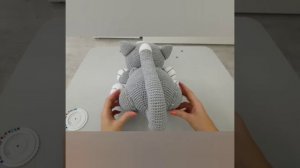МК Обзор и Сборка связанного крючком котика амигуруми Часть 5