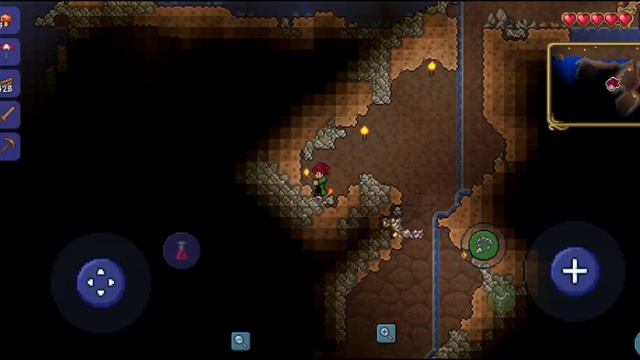 мобильная террария 1.4 #2 | ШАХТА | воин смотреть онлайн