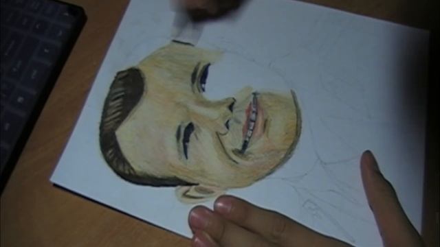 Рисую Юрия Гагарина | Draw Yuri Gagarin | First Man in Space смотреть онлайн