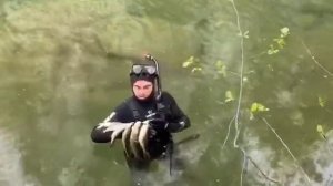 Подводная охота в Краснодарском крае.