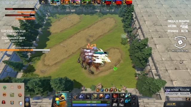 АЛЬТАОДА: ТОП 1 СБОРКА ПРОТИВ КРИПОВ В CUSTOM HERO CHAOS | ЛУЧШЕЕ C АЛЬТАОДА | ALTAODA DOTA2