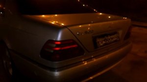 Mercedes CL500 - звук двигателя m119