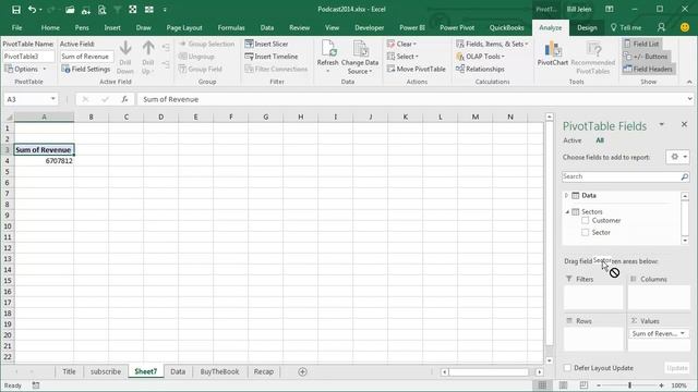 Excel - Pivot Table From Two Sheets without VLOOKUP - Episode 2014