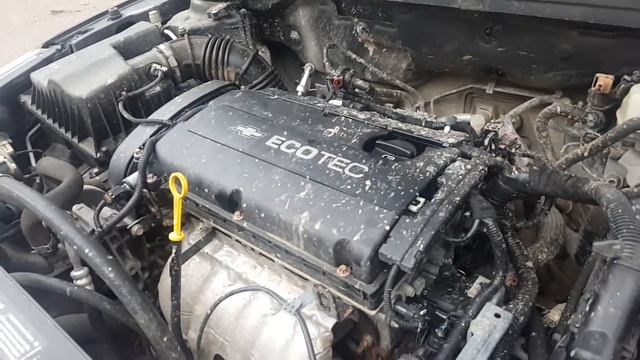 Шевроле Круз 1,8 Z18XER шестерня впускного распредвала на холодную смотреть онлайн