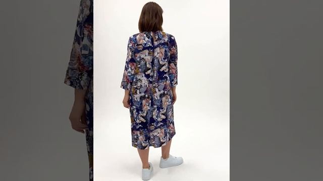 Платье в азиатском стиле от SMOL KNIT WEAR смотреть онлайн