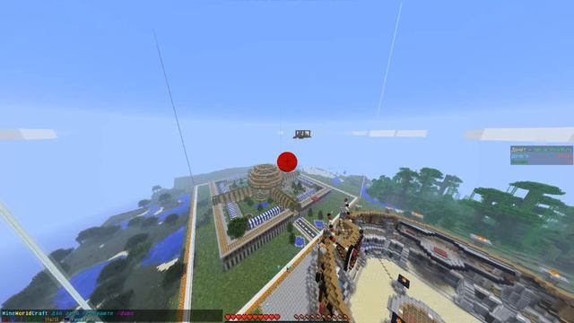 Minecraft Сервер MineWorld-обзор сервера смотреть онлайн