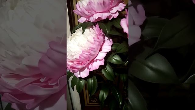 Шикарные пионы из изолона!!! смотреть онлайн