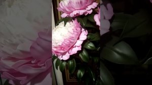 Шикарные пионы из изолона!!!