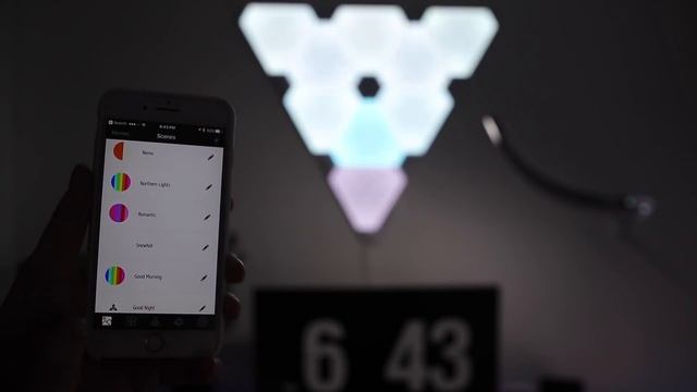 Nanoleaf Aurora Review - Triangle LED Panels смотреть онлайн