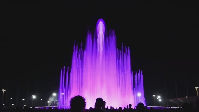 Светомузыкальный фонтан.Олимпийская площадь.Сочи-2015г.mp4 смотреть онлайн
