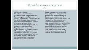 болота россии презентация 8 класс