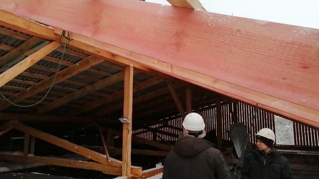 Крыша на усадьбе Пущино-на-Оке готова! Остались последние штрихи