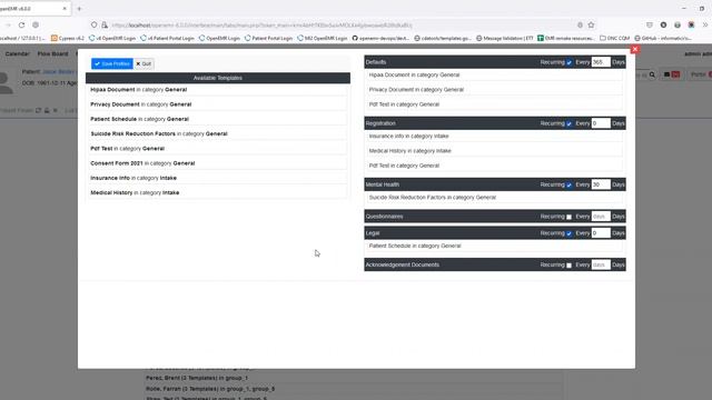 OpenEMR Patient Portal Presentation: New Features - Patient Form Templates Management смотреть онлайн