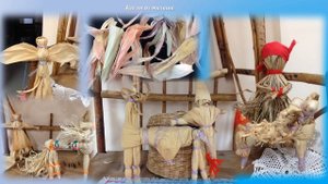 Панушка  кубанская кукла из талаша.