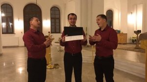 Вокальное трио СПАС - Блажен Муж ( Рижское) Монастырский напев