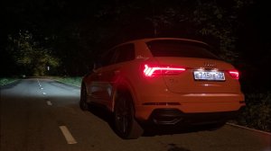 Как светит и едет Audi Q3?