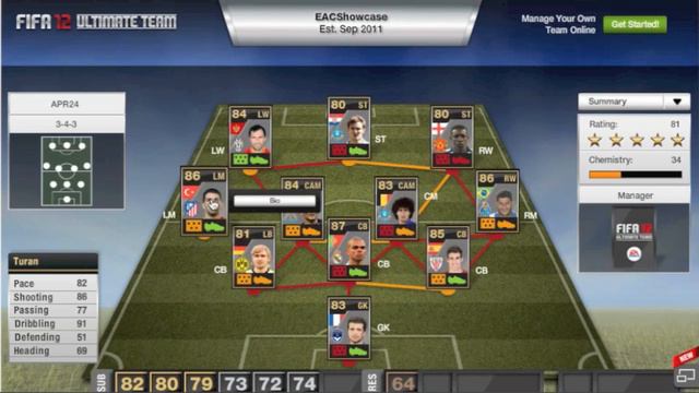 FiFA 12 : Team of the Week ft. Welbeck, Hulk and Pepe смотреть онлайн