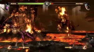 Mortal Kombat 9 Прохождение башни на эксперте без поражений за персонажа Mileena