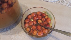 Боярышник ? кроваво-красный. Варенье без огня. Crataegus sanguinea.
