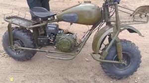 Двухколёсный драндулет собранный на коленке  Прикольный мотик получился и главное быстрый  Часть 2