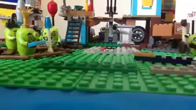 Lego Angry Birds Adventures Fly, Bomb, Fly and Crazy Singing Season 1 Episodes 15 +16 (Stop Motion) смотреть онлайн