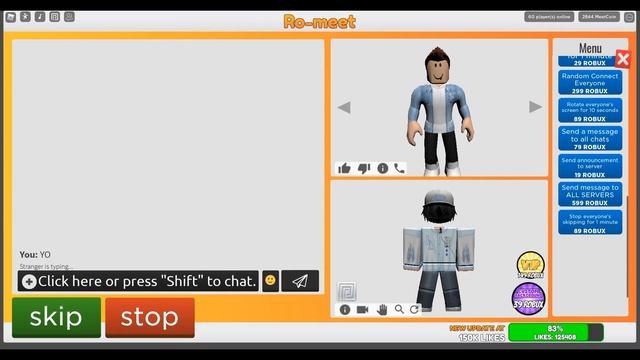 ADMIN Command Trolling In Roblox Omegle... смотреть онлайн