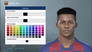 Ansu Fati Face Edit - PES 2019