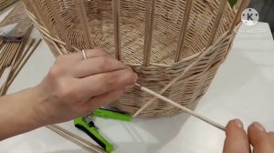 Большая пасхальная корзина. _ Бумажная лоза. _ МК Стас & Настя.