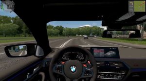 [City Car Driving][Bmw][M5cs][Sound]