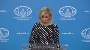 briefing by Maria Zakharova on April 20, 2022.