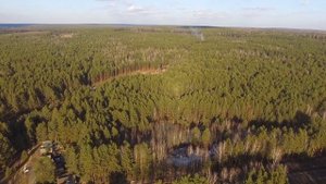 Посёлок Заречье Ульяновский район Калужская область 2020 Аэросъёмка