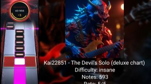 [Beatstar custom chart] Kai22851 (me) - The Devil's Solo (deluxe chart)