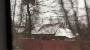 Станция Клязьма, поездка от посёлка Кудрина, до станции Мамонтовская.