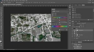 Site Analysis - Editing the map | Photoshop