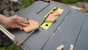 КЛАССНАЯ ИДЕЯ для изготовления круга и полукруга на циркулярке!!!!